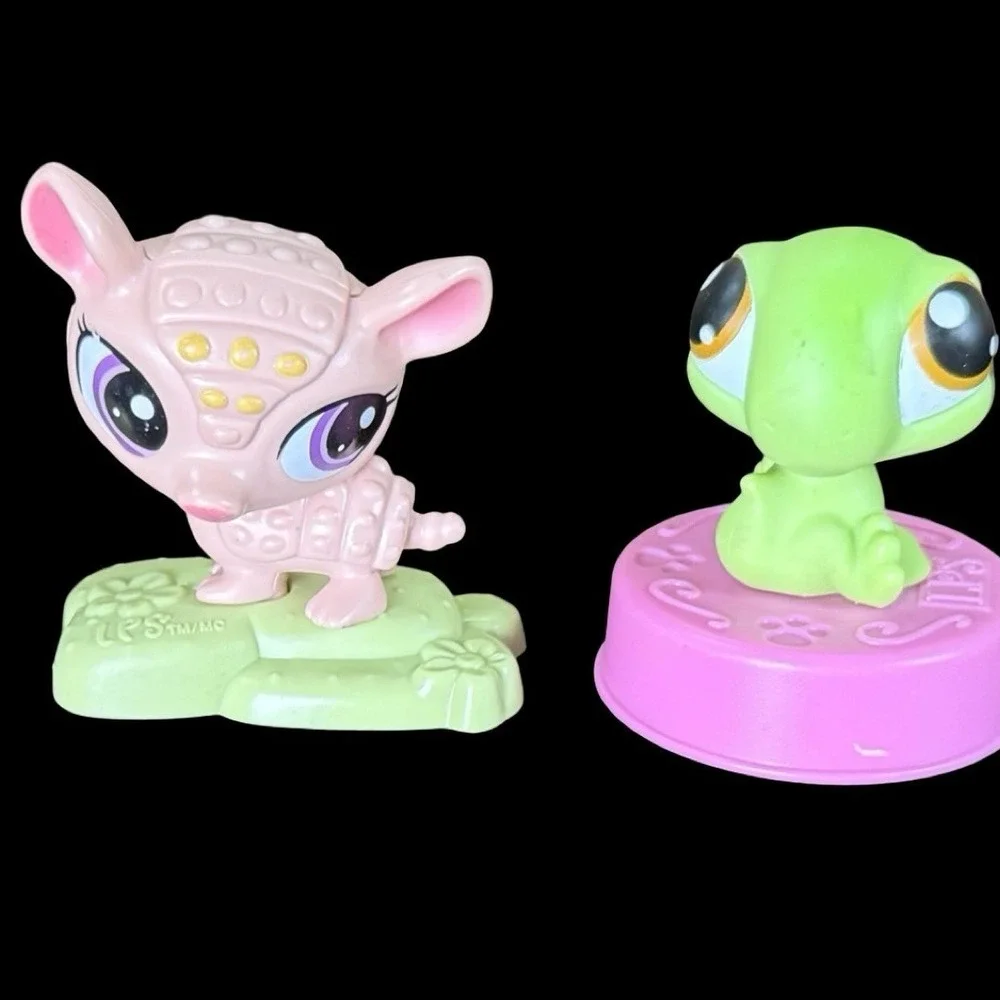 Hasbro Littlest Pet Shop LPS McDonald's Toys Lot Of 3